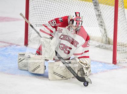 Thumbnail 2 in Amity Regional vs. Cheshire (CIAC DII Semifinal) photogallery.