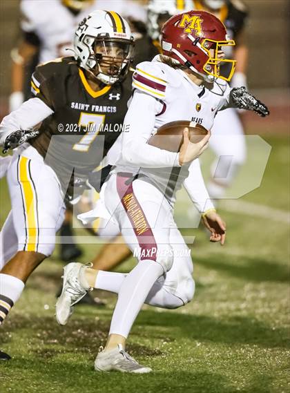 Thumbnail 1 in Menlo-Atherton @ Saint Francis (CIFCCS D1 Semi-Finals) photogallery.