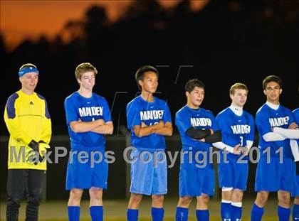 Thumbnail 2 in Maiden @ East Lincoln (NCHSAA 1st Round  Playoffs) photogallery.