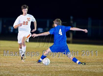 Thumbnail 3 in Maiden @ East Lincoln (NCHSAA 1st Round  Playoffs) photogallery.