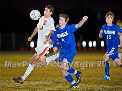 Thumbnail 1 in Maiden @ East Lincoln (NCHSAA 1st Round  Playoffs) photogallery.