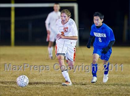 Thumbnail 1 in Maiden @ East Lincoln (NCHSAA 1st Round  Playoffs) photogallery.