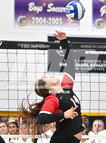 Thumbnail 3 in Cathedral Catholic vs. 'Iolani (Durango Fall Classic) photogallery.