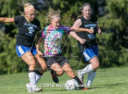 Thumbnail 2 in Irondequoit vs. Albion (Scrimmage) photogallery.