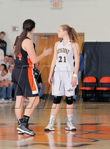Thumbnail 2 in Clarion Area vs Keystone (District 9 KSAC Final) photogallery.