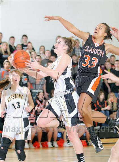 Thumbnail 2 in Clarion Area vs Keystone (District 9 KSAC Final) photogallery.
