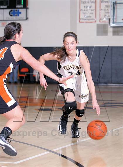Thumbnail 3 in Clarion Area vs Keystone (District 9 KSAC Final) photogallery.