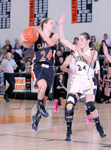 Thumbnail 1 in Clarion Area vs Keystone (District 9 KSAC Final) photogallery.