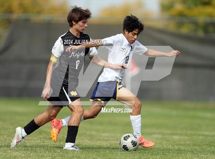 Thumbnail 1 in Meridian vs. Bishop Kelly photogallery.
