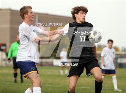 Thumbnail 1 in Meridian vs. Bishop Kelly photogallery.