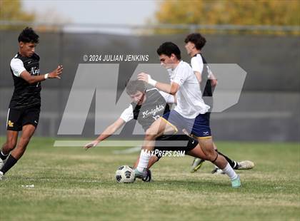 Thumbnail 2 in Meridian vs. Bishop Kelly photogallery.