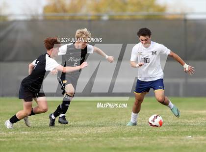 Thumbnail 1 in Meridian vs. Bishop Kelly photogallery.