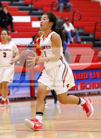 Thumbnail 3 in Fairfax vs. Redondo Union (Battle of the Beach) photogallery.