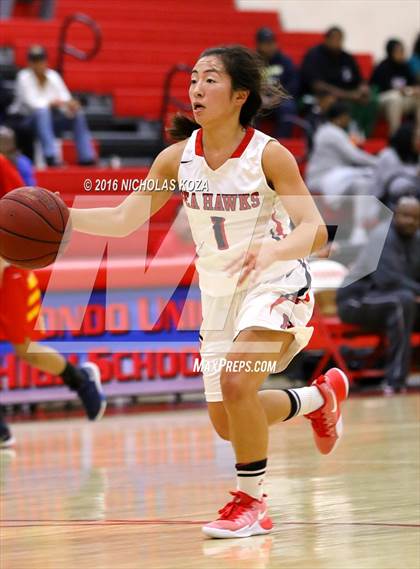 Thumbnail 2 in Fairfax vs. Redondo Union (Battle of the Beach) photogallery.