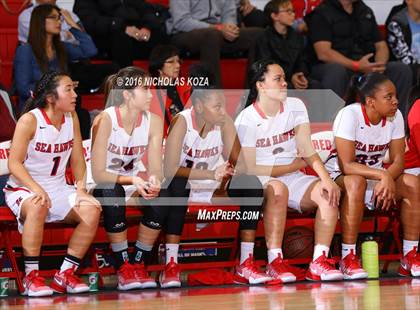 Thumbnail 2 in Fairfax vs. Redondo Union (Battle of the Beach) photogallery.