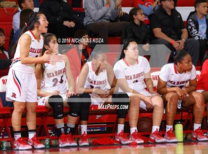 Thumbnail 1 in Fairfax vs. Redondo Union (Battle of the Beach) photogallery.