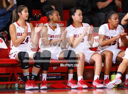 Thumbnail 3 in Fairfax vs. Redondo Union (Battle of the Beach) photogallery.