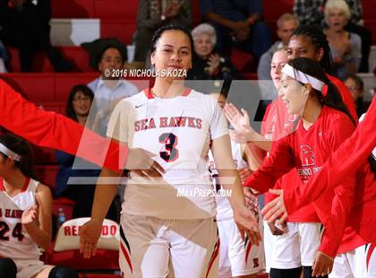 Thumbnail 1 in Fairfax vs. Redondo Union (Battle of the Beach) photogallery.