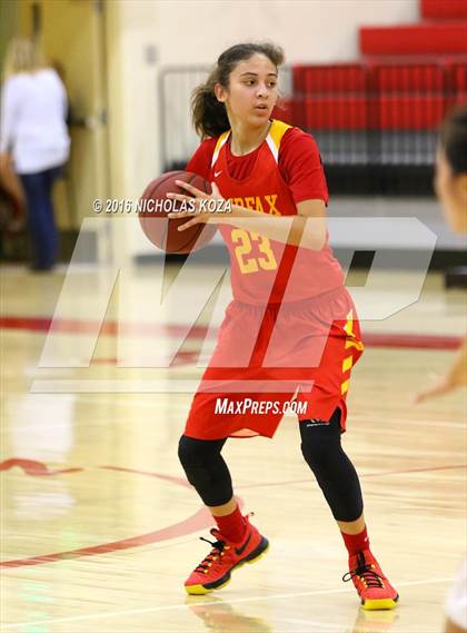 Thumbnail 2 in Fairfax vs. Redondo Union (Battle of the Beach) photogallery.