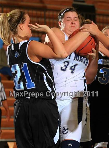 Thumbnail 1 in Anderson County vs Cumberland Gap (Kroger Thanksgiving Classic) photogallery.