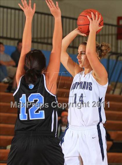 Thumbnail 1 in Anderson County vs Cumberland Gap (Kroger Thanksgiving Classic) photogallery.