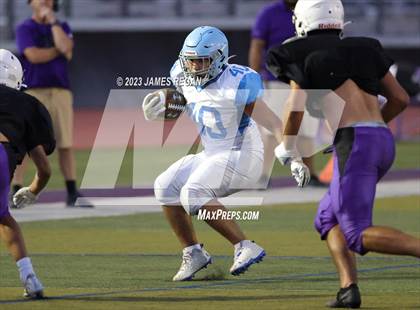 Thumbnail 2 in Hillsdale vs Richmond @ Sequoia (3-way scrimmage) photogallery.