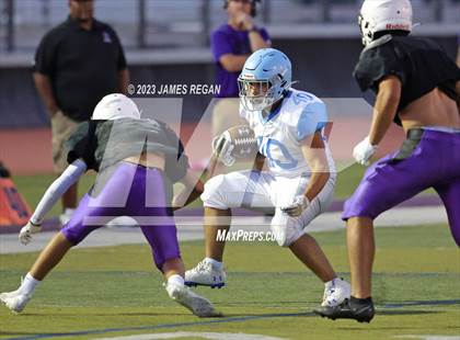 Thumbnail 3 in Hillsdale vs Richmond @ Sequoia (3-way scrimmage) photogallery.