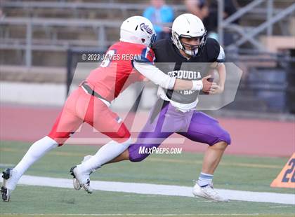 Thumbnail 1 in Hillsdale vs Richmond @ Sequoia (3-way scrimmage) photogallery.