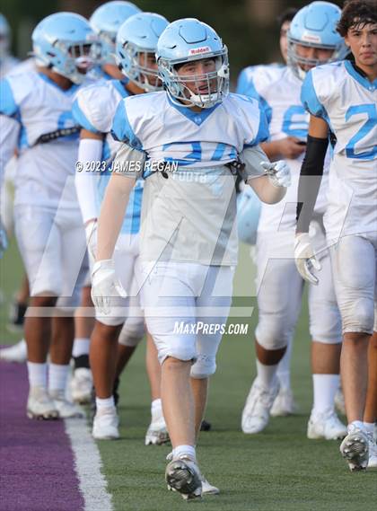 Thumbnail 3 in Hillsdale vs Richmond @ Sequoia (3-way scrimmage) photogallery.