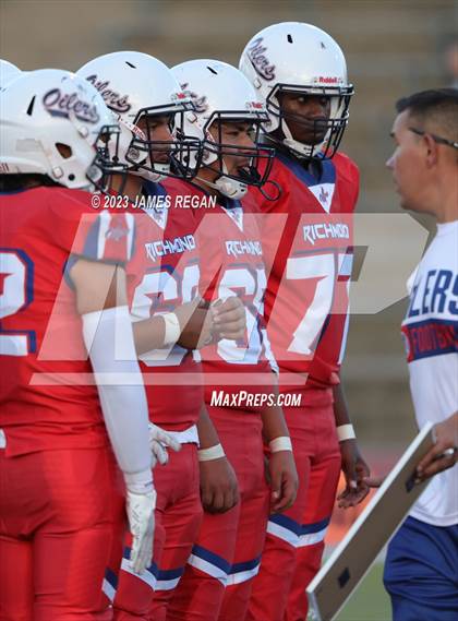 Thumbnail 1 in Hillsdale vs Richmond @ Sequoia (3-way scrimmage) photogallery.