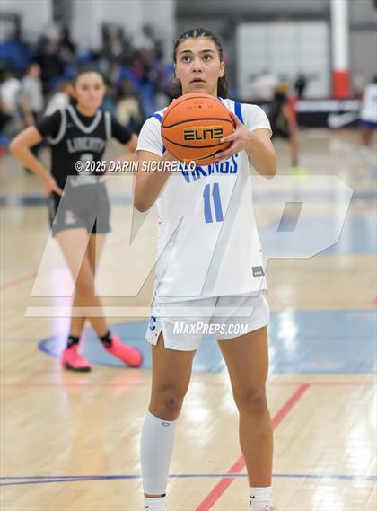 Thumbnail 1 in Coeur d'Alene vs. Liberty  (Nike Tournament of Champions) photogallery.