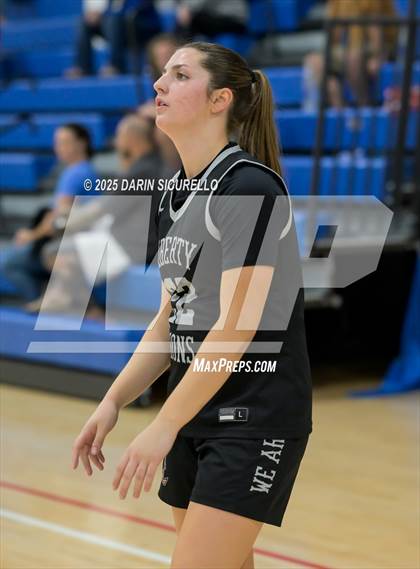Thumbnail 1 in Coeur d'Alene vs. Liberty  (Nike Tournament of Champions) photogallery.
