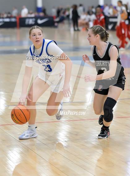 Thumbnail 2 in Coeur d'Alene vs. Liberty  (Nike Tournament of Champions) photogallery.