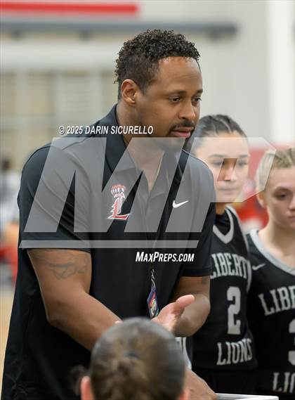 Thumbnail 3 in Coeur d'Alene vs. Liberty  (Nike Tournament of Champions) photogallery.