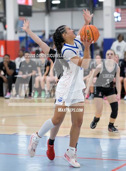 Thumbnail 2 in Coeur d'Alene vs. Liberty  (Nike Tournament of Champions) photogallery.
