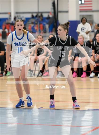 Thumbnail 3 in Coeur d'Alene vs. Liberty  (Nike Tournament of Champions) photogallery.