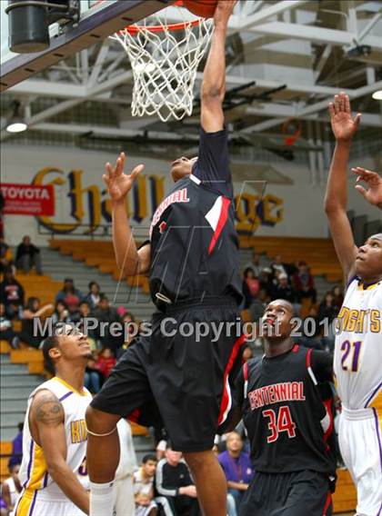 Thumbnail 3 in Centennial @ Lynwood (CIF SS Playoffs) photogallery.
