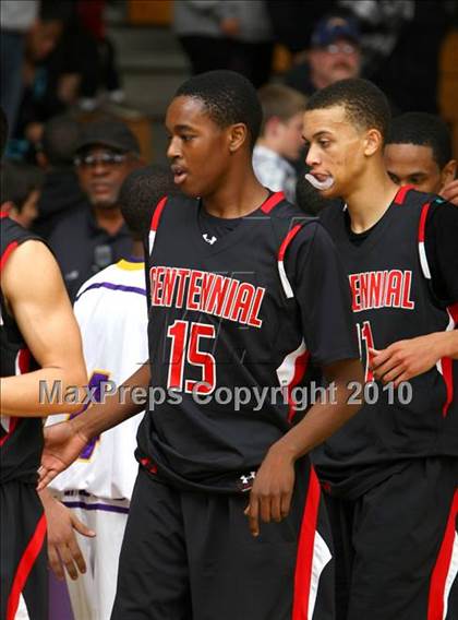 Thumbnail 3 in Centennial @ Lynwood (CIF SS Playoffs) photogallery.