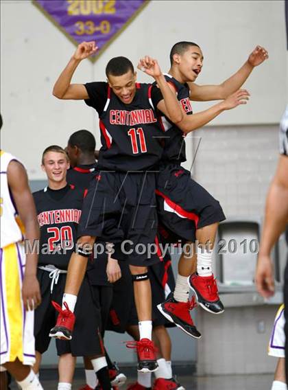 Thumbnail 2 in Centennial @ Lynwood (CIF SS Playoffs) photogallery.