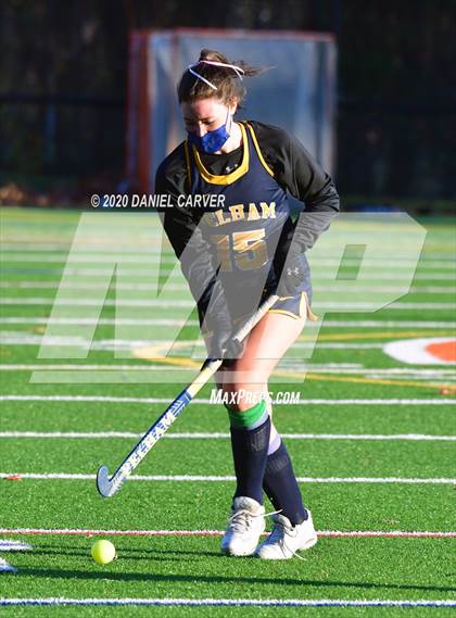 Thumbnail 2 in Pelham Memorial vs Mamaroneck (Southern Westchester Large School Championship) photogallery.