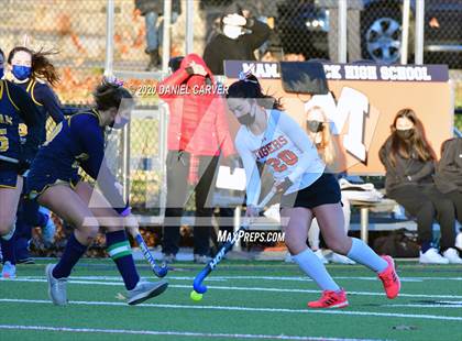 Thumbnail 2 in Pelham Memorial vs Mamaroneck (Southern Westchester Large School Championship) photogallery.