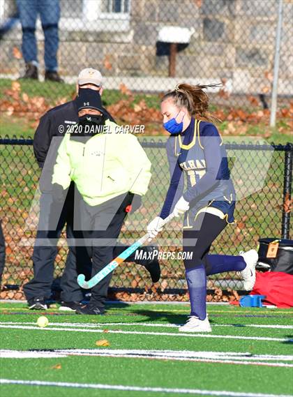 Thumbnail 3 in Pelham Memorial vs Mamaroneck (Southern Westchester Large School Championship) photogallery.