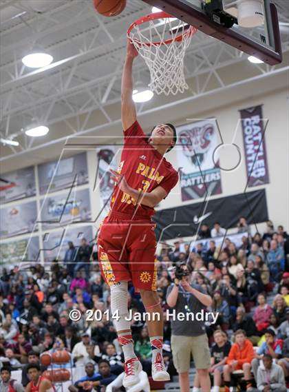 Thumbnail 1 in 2014 MaxPreps Holiday Classic Dunk Contest  photogallery.