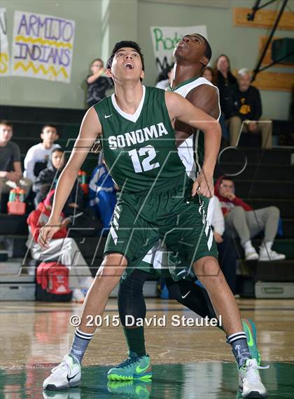 Thumbnail 2 in Sonoma Valley vs. Franklin (Ram Jam Winter Classic) photogallery.