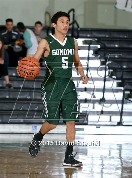 Thumbnail 2 in Sonoma Valley vs. Franklin (Ram Jam Winter Classic) photogallery.