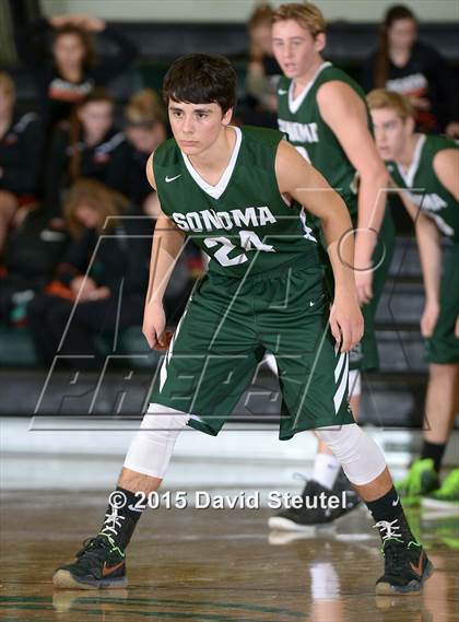 Thumbnail 3 in Sonoma Valley vs. Franklin (Ram Jam Winter Classic) photogallery.
