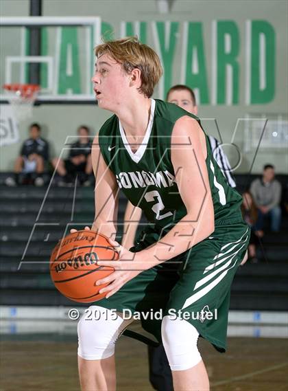 Thumbnail 3 in Sonoma Valley vs. Franklin (Ram Jam Winter Classic) photogallery.
