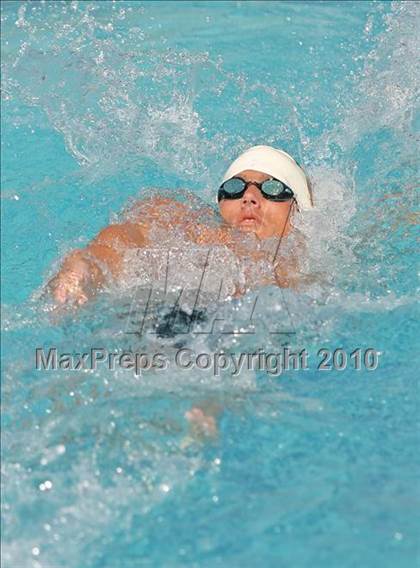 Thumbnail 2 in CIF Central Section Swimming Championships (Prelims 100 Backstroke) photogallery.