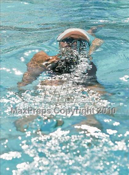 Thumbnail 2 in CIF Central Section Swimming Championships (Prelims 100 Backstroke) photogallery.
