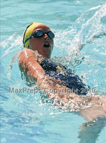 Thumbnail 2 in CIF Central Section Swimming Championships (Prelims 100 Backstroke) photogallery.